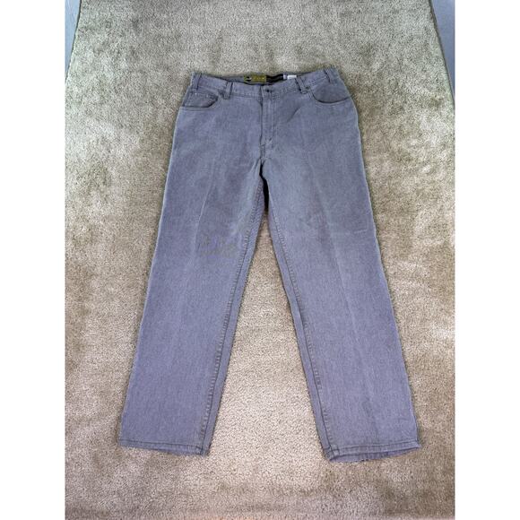 VTG 90s Levi’s SilverTab Baggy Fit Jeans Men’s 38x30 Gray USA Made 1994 E347 - Picture 1 of 14